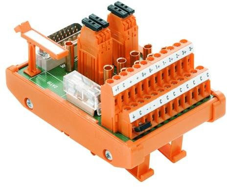 Weidmüller Übergabeelement RS 4AIO I-M-DP SD Z 50 in Orange, 25 V/DC, V/AC (max) - Bild 1