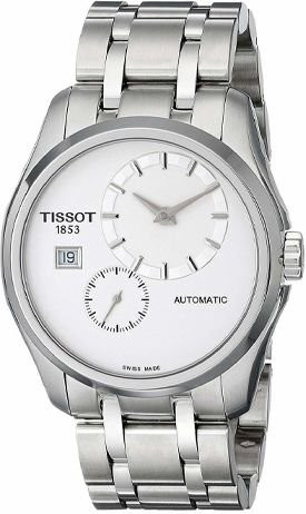 Tissot Armbanduhr Automatik, Edelstahl, Weiß, Herren - Bild 1