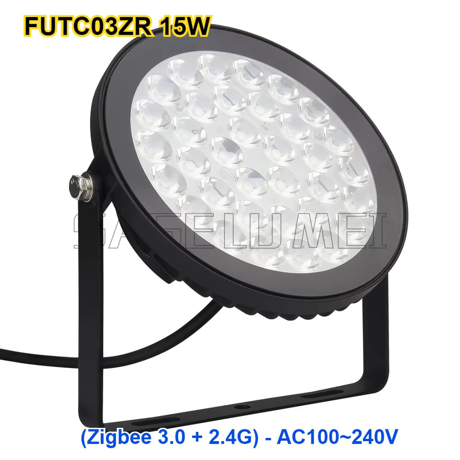 Miboxer New Garden Lights FUTC Series RGB+CCT Garten-Flutlicht in Schwarz mit Zigbee 3.0 und ZB-Box2 Gateway - Bild 3