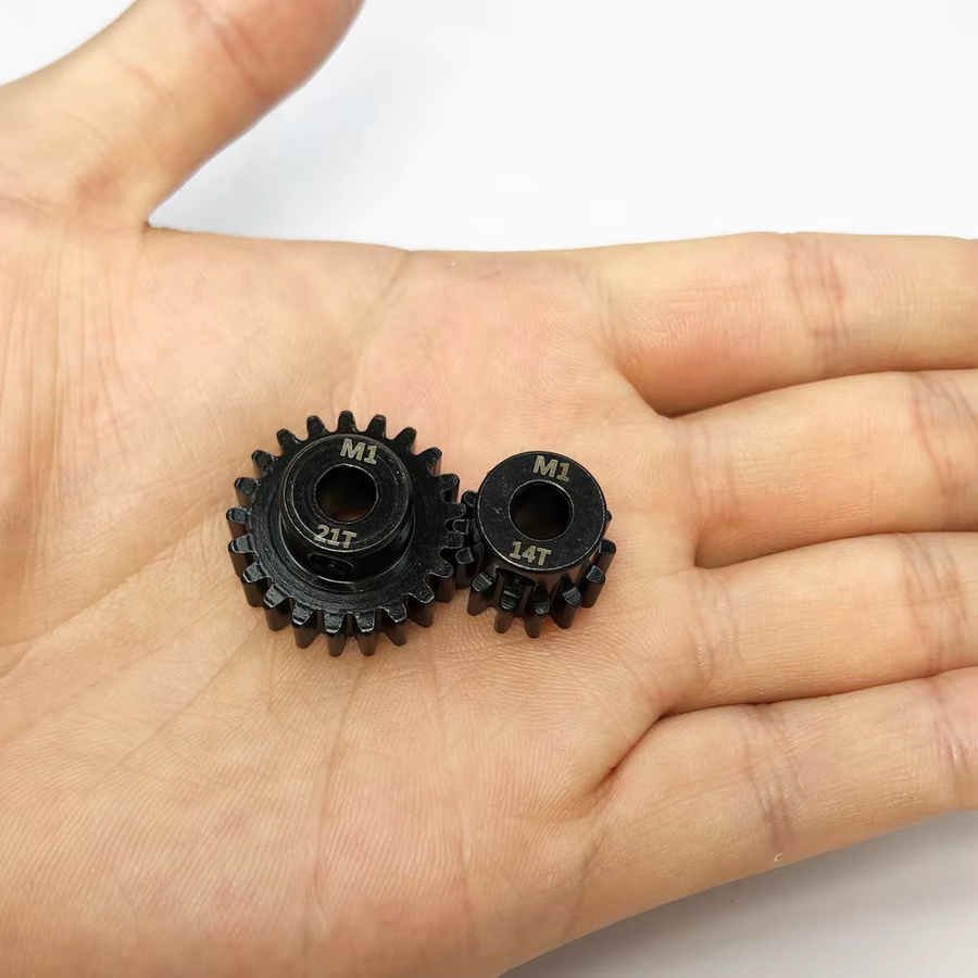 YSIDO Getriebe M1 5,0mm 11T-34T Stahl Metall Ritzel Motor Getriebe, 3-teiliges Set - Bild 5