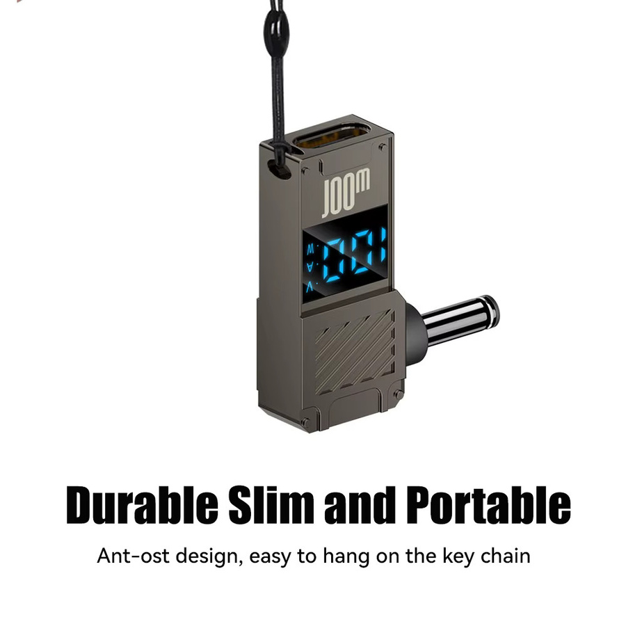 PD100W USB-C auf DC Barrel Jack Adapter Netzteil für Typ-C Ladegeräte - Bild 6