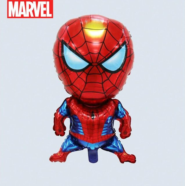 Marvel Spider-Man Luftballon in Rot und Blau für deine Geburtstagsparty - Bild 1