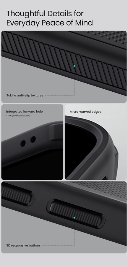 NILLKIN Frosted Shield Pro Schutzhülle für Xiaomi 17T und Xiaomi 17T Pro aus TPU und PC in Grau - Bild 5