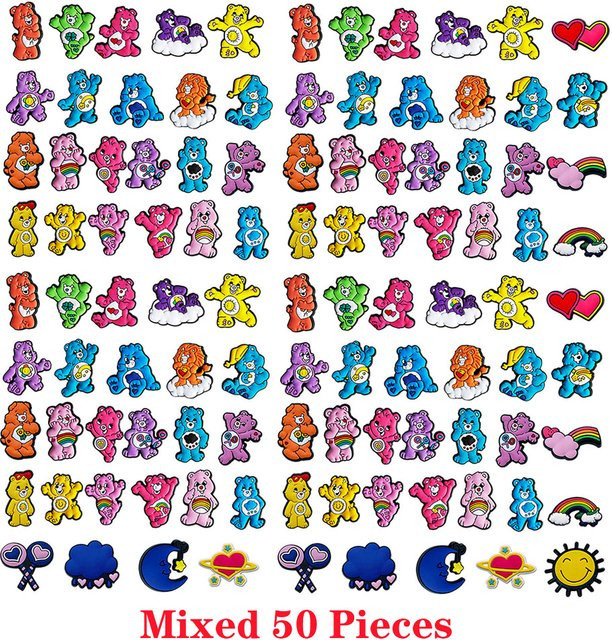 Potdemiel Charms, Regenbogen-Bären, PVC, Bunt, Kinder - Bild 1