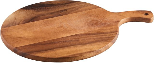 VEGA Servierbrett Prescot rund aus Holz in Braun, Durchmesser: 30,5 cm, Höhe: 1,5 cm - Bild 1