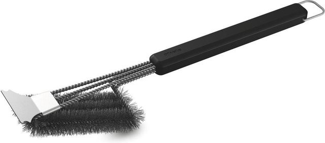 ScrubHero Grillbürste aus Edelstahl in Schwarz für die Reinigung deiner Outdoorküche - Bild 1