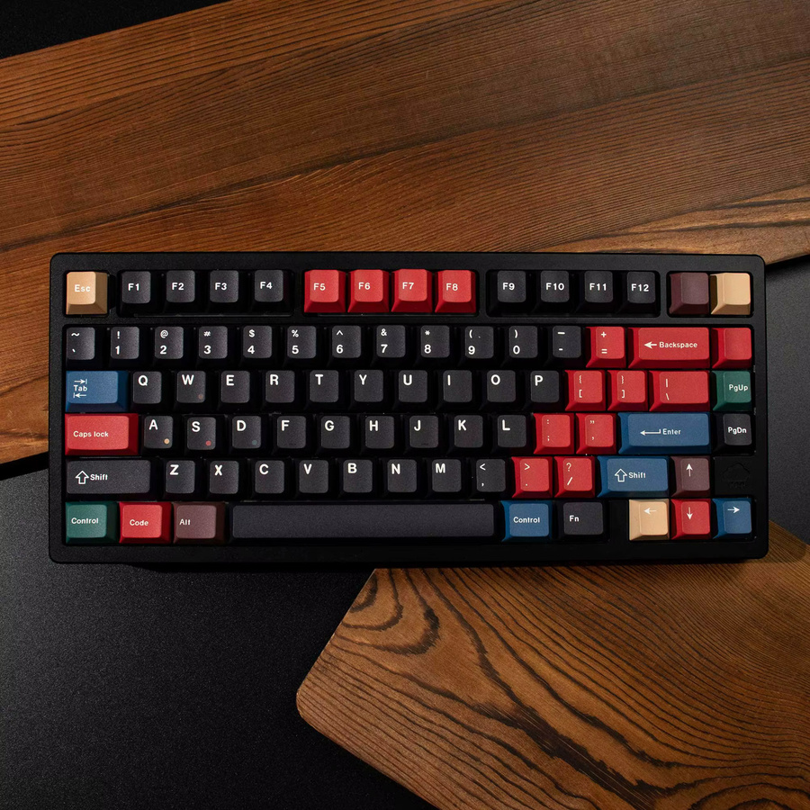 Venit Keys Mixed Light R3 PBT-Tastenkappen Set in Multicolour mit Cherry-Profil für mechanische MX-Switch-Tastaturen - Bild 1