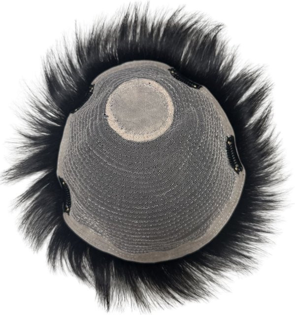 Anemone Echthaar-Toupet mit 4 Clips für Herren - Bild 1