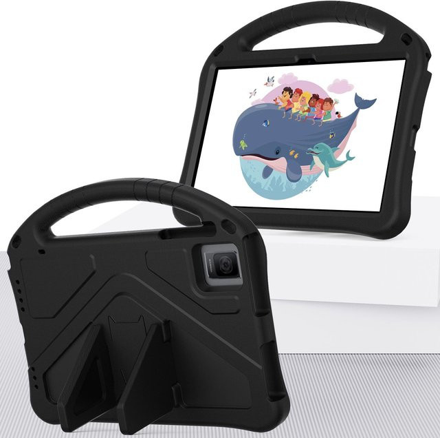 Stoßfeste Kinder-Schutzhülle für Blackview Tab 11 SE und Oscal Pad 15, 10,36 Zoll, Farbe Schwarz - Bild 1