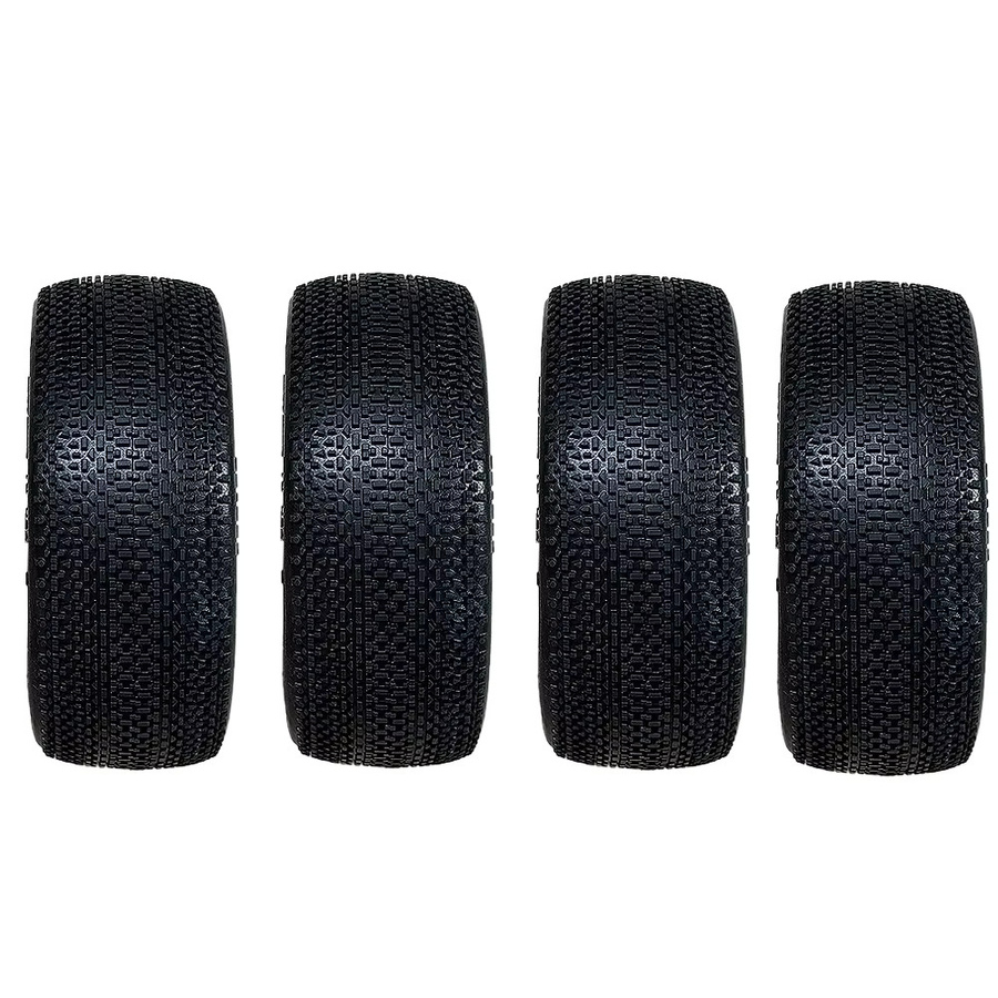 Yufung RC Buggy-Reifen, 1/8, 4-teiliges Set, 17 mm Sechskant, Modell F804 - Bild 3