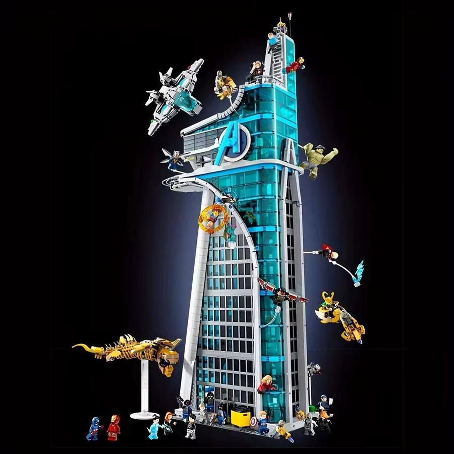 Potdemiel Marvel Avengers Tower, Montagemodell, 5201 Teile, ab 14 Jahren - Bild 2