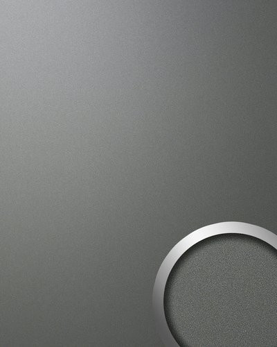 wallface Dekorpaneel DECO SMOKE Wandverkleidung in Grau mit Steinoptik und mattem Finish, B/H: 100 x 260 cm - Bild 1