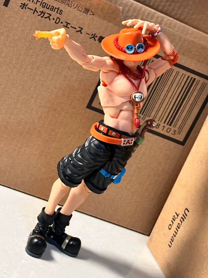 TAKARA TOMY One Piece Portgas D Ace, Anime-Figur, 18cm, beweglich - Bild 5