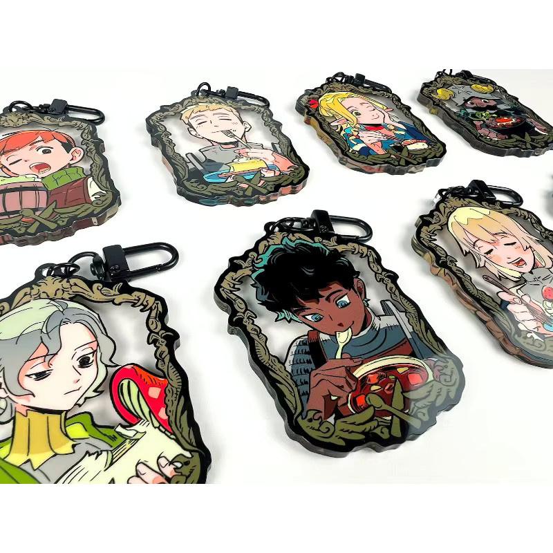 Bandai Delicious in Dungeon Porträt-Schlüsselanhänger, Acryl, Bunt / Mehrfarbig - Bild 2