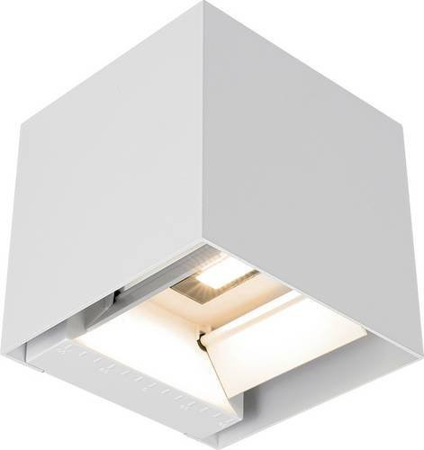 V-TAC VT-409CCT-W Solar-Außenwandleuchte mit LED, 9W, Bewegungsmelder, Weiß - Bild 1