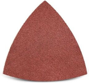 Menzer Klett-Schleifblätter K80 für Deltaschleifer, Durchmesser: 82 mm, Farbe: Braun - Bild 1