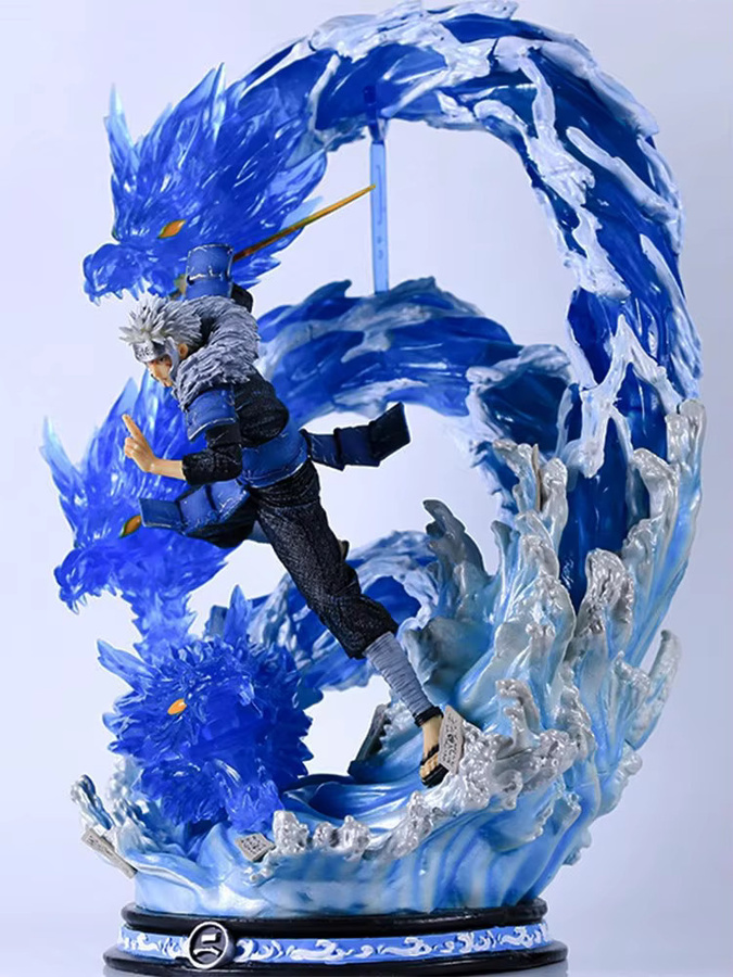 Bandai Naruto Senju Tobirama Figur, 43 cm, Kunststoff, Blau - Bild 4