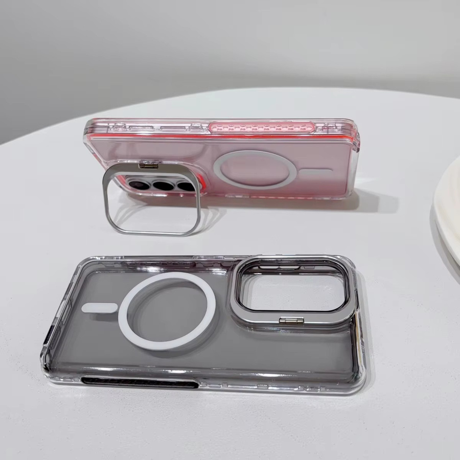 Transparente Samsung Handyhülle mit Linsenschutz und MagSafe Wireless Charging Funktion für S26 S25 S24 Ultra Plus A57 A37 A17 A56 A36 A26 A55 - Bild 2