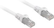 Sharkoon Patchkabel RJ45 Cat.6a SFTP Ethernet LAN in Weiß, Länge: 1,5 m - Bild 1
