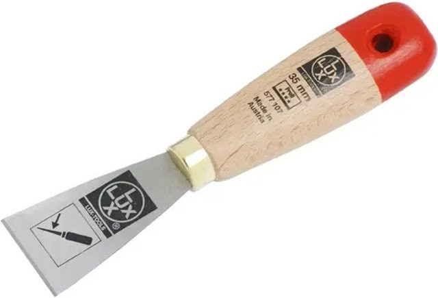 LUX-TOOLS Glasschaber aus Stahl in Multicolor, Breite: 3,5 cm - Bild 1