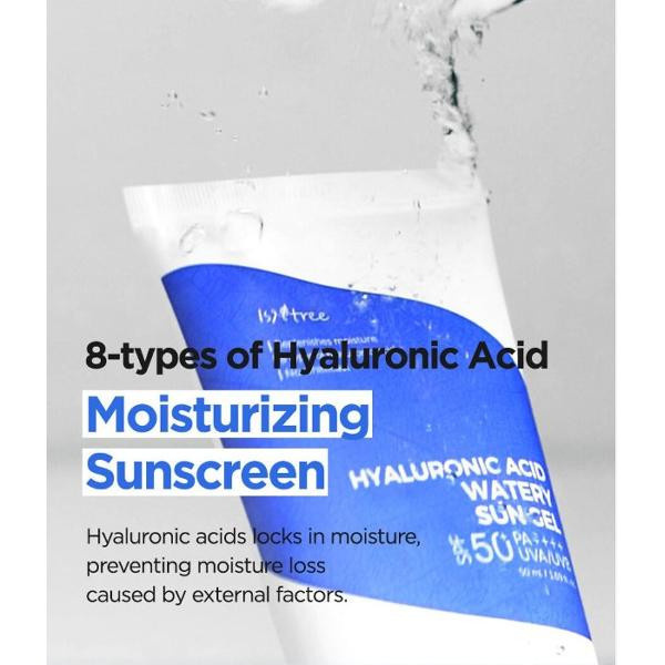 ISNTREE Sonnengel LSF 50+, 50 ml, Hyaluronsäure, Centella Asiatica - Bild 2
