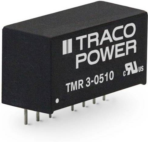 TracoPower TMR 3-1223 DC/DC-Wandler Print 12 V/DC 15 V/DC -15 V/DC 100mA 3W Schwarz - Bild 1
