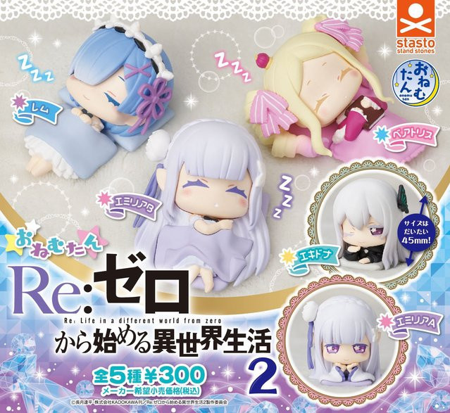 COKANO Re:Leben in einer anderen Welt von Zero Emilia Rem, Schlaffiguren, Part.2 - Bild 1