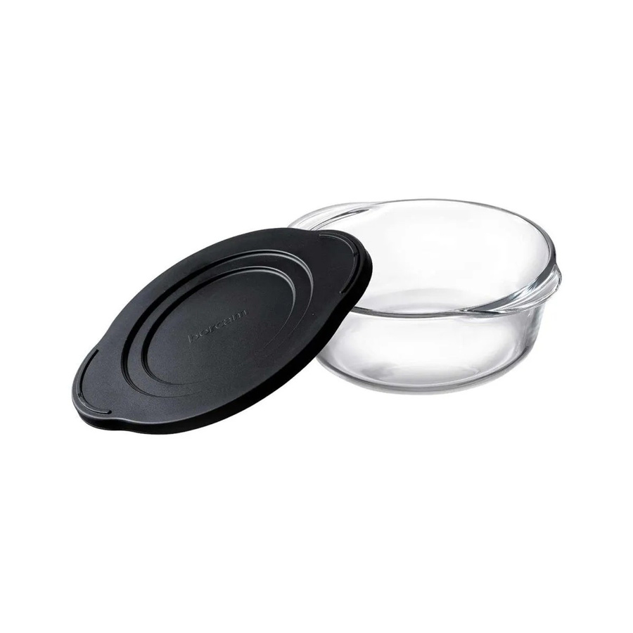 Ritzenhoff & Breker Cucina Auflaufform aus Glas mit Frischhaltedeckel, rund, transparent, 1,45 Liter - Bild 2