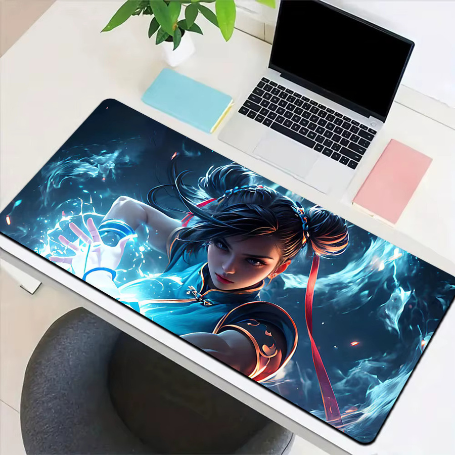 Bandai Street Fighter Großes Mauspad Schreibtischunterlage Multicolor - Bild 3