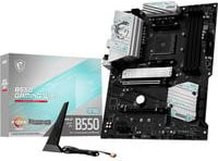 MSI B550 GAMING WIFI Mainboard für AM4 mit DDR4, Wi-Fi und Bluetooth in Schwarz/Silber - Bild 1