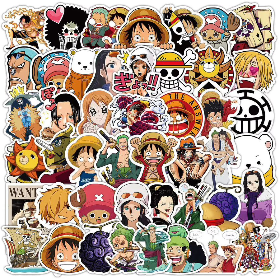 Bandai One Piece Anime Aufkleber, Bunt / Mehrfarbig, Nachfüllpack - Bild 5