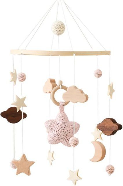 Binchi Outdoor Product Holzrassel Spielzeug, Filz, ab 0 Jahren - Bild 1
