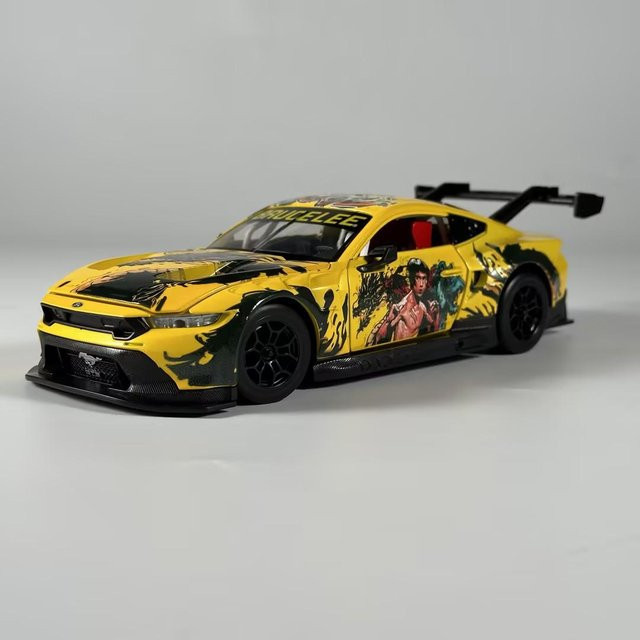 Linyi toy car Ford Mustang Gt3 Porsche 918 Spyder Supercar, Modellauto, 1:24, Metall, ab 14 Jahren - Bild 1