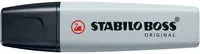 STABILO Textmarker BOSS ORIGINAL Pastel in Grau und Weiß mit Keilspitze - Bild 1