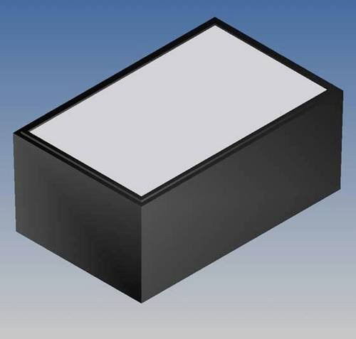 TEKO 152/P.9 Universal-Gehäuse aus Aluminium und ABS in Schwarz, B/T/H: 110 x 70 x 48,9 cm - Bild 1