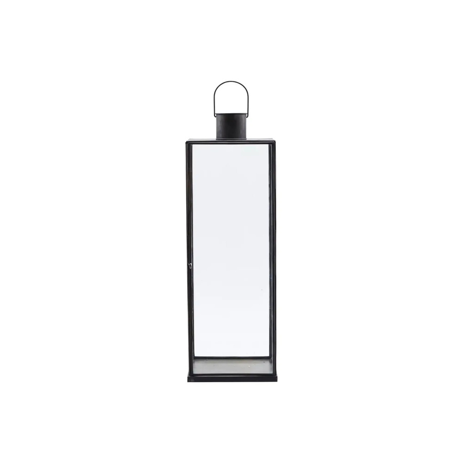 House Doctor Laterne Narrow in Dunkel Antik aus Metall und Glas, Höhe: 60,5 cm, Breite: 20 cm, Tiefe: 20 cm - Bild 1