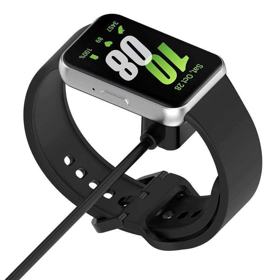Huawei USB-C Ladekabel für Huawei Band 10/9/8/7/6 in Schwarz, Länge: 100 cm - Bild 3