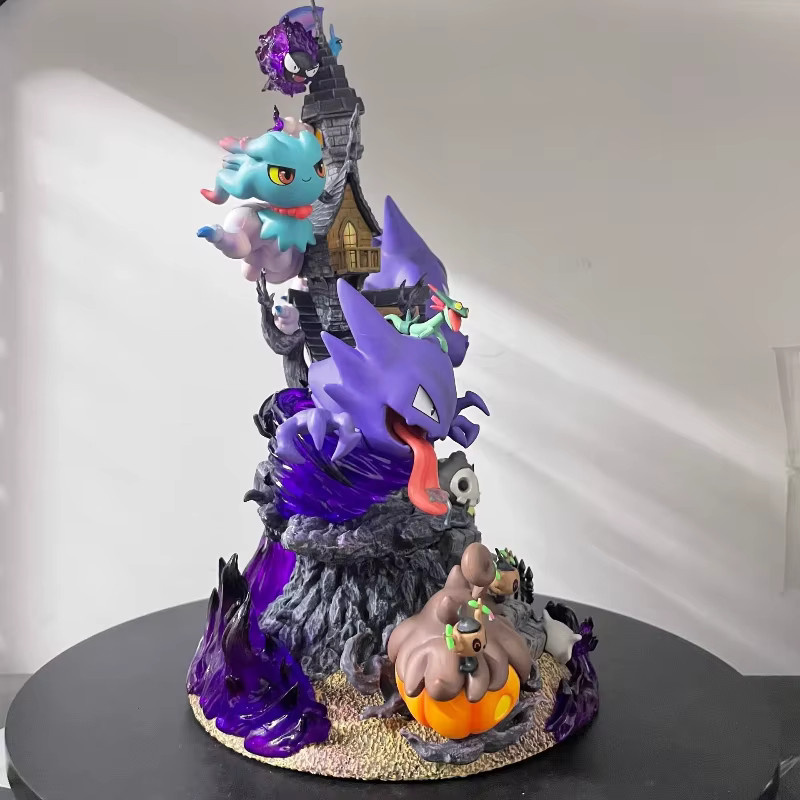 Bandai Pokémon Gengar Evolution Figuren, Familienset, 31 cm - Bild 2