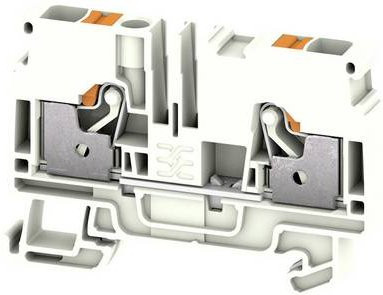 Weidmüller Schutzleiterklemme 2734160000 Push-In-Klemme mit Steckanschluss in Weiß, 50 Stück - Bild 1