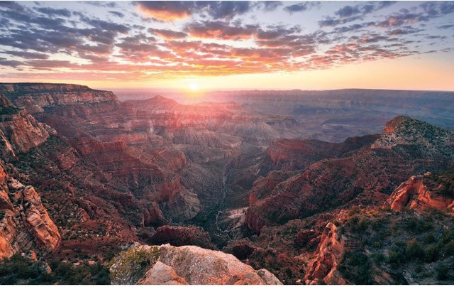 Komar Fototapete Vlies The Canyon Multicolor B: 400 cm, H: 250 cm - Bild 1