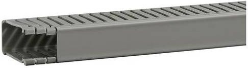 Hager Verdrahtungskanal Grau B/H/L: 31 mm x 64 mm x 2 m - Bild 1