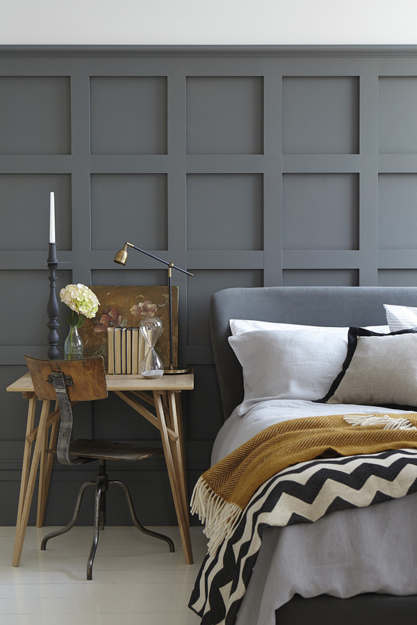 Little Greene Absolute Matt Emulsion Wandfarbe Shallows 223 Grau 10 l - Bild 1