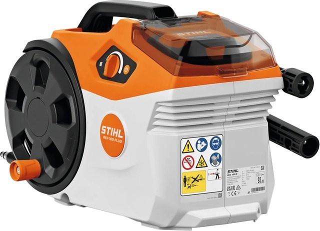 Stihl Akku-Hochdruckreiniger REA 100 Plus in Orange-Grau ohne Akku und Ladegerät - Bild 1