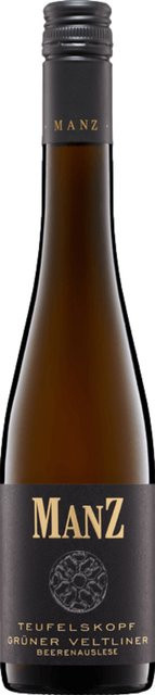 Manz Wein Weißwein Grüner Veltliner Beerenauslese 2018, edelsüß, Rheinhessen, 0,375 l - Bild 1