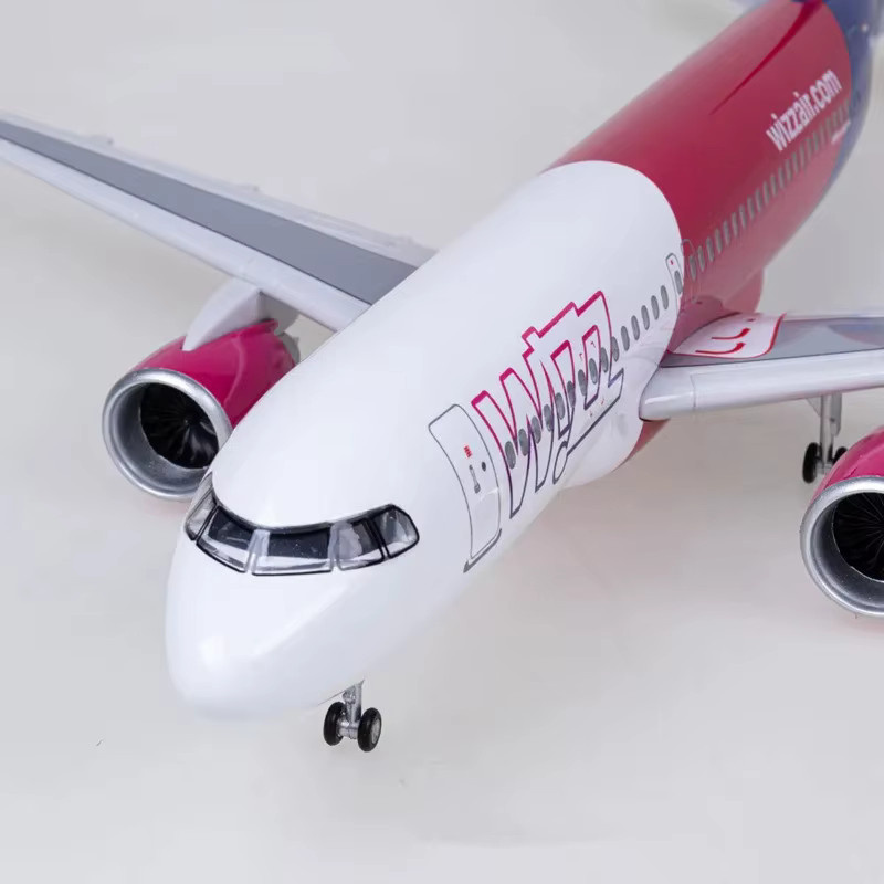 ZOCO Wizzair A320neo Flugzeugmodell, 1:80, Druckgussflugzeug - Bild 2