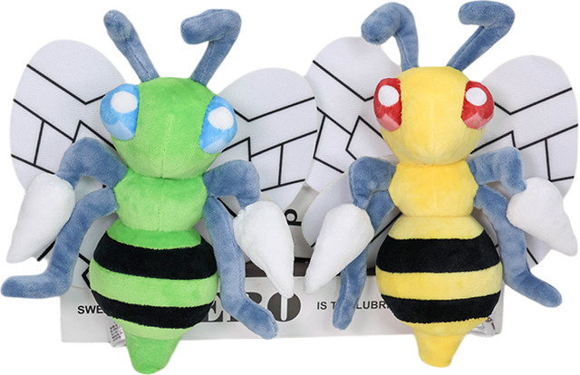 TAKARA TOMY Pokémon Beedrill, Plüschtier, 18 cm - Bild 1
