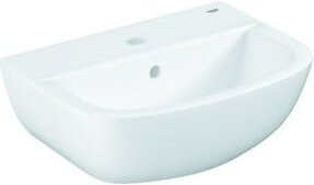 Grohe Handwaschbecken Bau aus Keramik, wandhängend, Weiß, Breite: 45 cm, Tiefe: 35,4 cm, Höhe: 48 cm - Bild 1