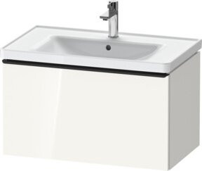 Duravit Waschtischunterschrank D-Neo, Farbe Weiß glänzend, wandhängend, B: 78,4 cm, T: 45,2 cm, H: 44,0 cm - Bild 1
