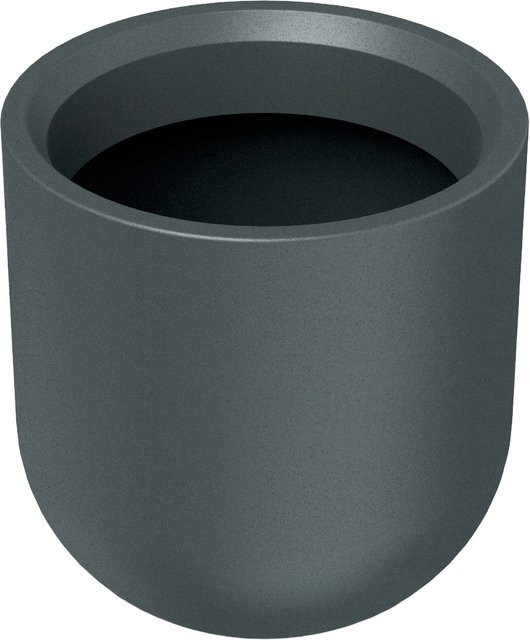 Prosperplast Blumentopf Molta Hoch in Graphit, Durchmesser: 40 cm, Höhe: 40 cm - Bild 1