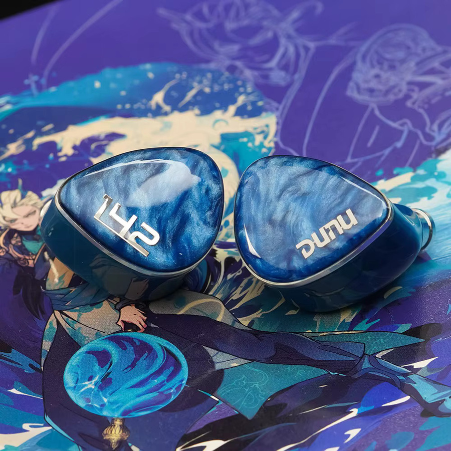 DUNU DN142 Tribrid In-Ear-Kopfhörer in Blau mit 1DD + 4BA + 2 Planar-Treiber und austauschbarem Q-Lock Mini-Steckerkabel (3,5 mm und 4,4 mm) - Bild 3
